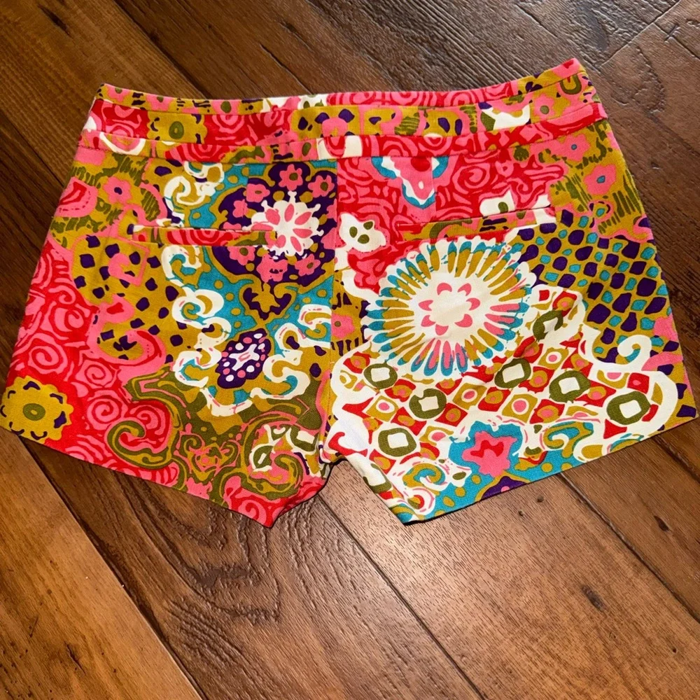 Pristine Jcrew Colorful Summer Printed Chino Shorts Size:2 - Picture 2 of 10